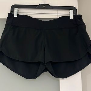 Lululemon Black Running Shorts